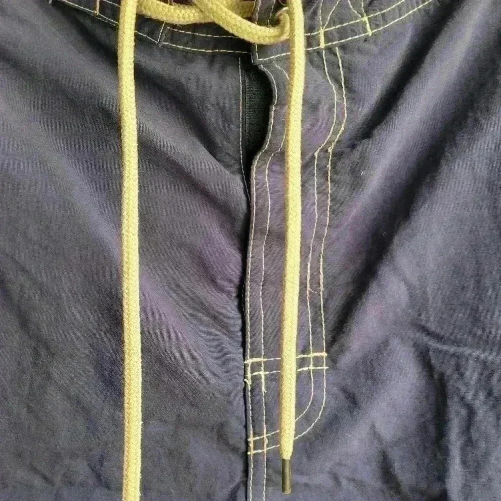 VINTAGE RARE POLO by RALPH LAUREN Blue Inner Tag SWIMWEAR XL Navy Color Pockets - Picture 13 of 13